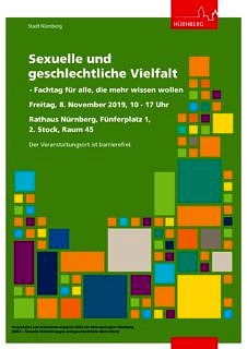 Zum Artikel "Einladung: „Sexuelle und geschlechtliche Vielfalt – Fachtag für alle, die mehr wissen wollen“"