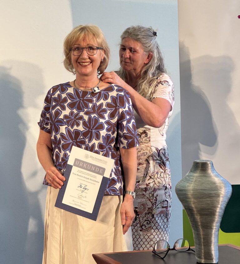 Beatrix Kozjak-Storjohann gewinnt Ellen-Ammann-Preis 2025